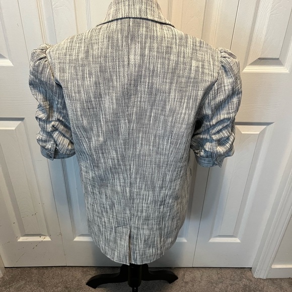 Cinq a Sept size 4 Women's Gray Blazer - Picture 10 of 15